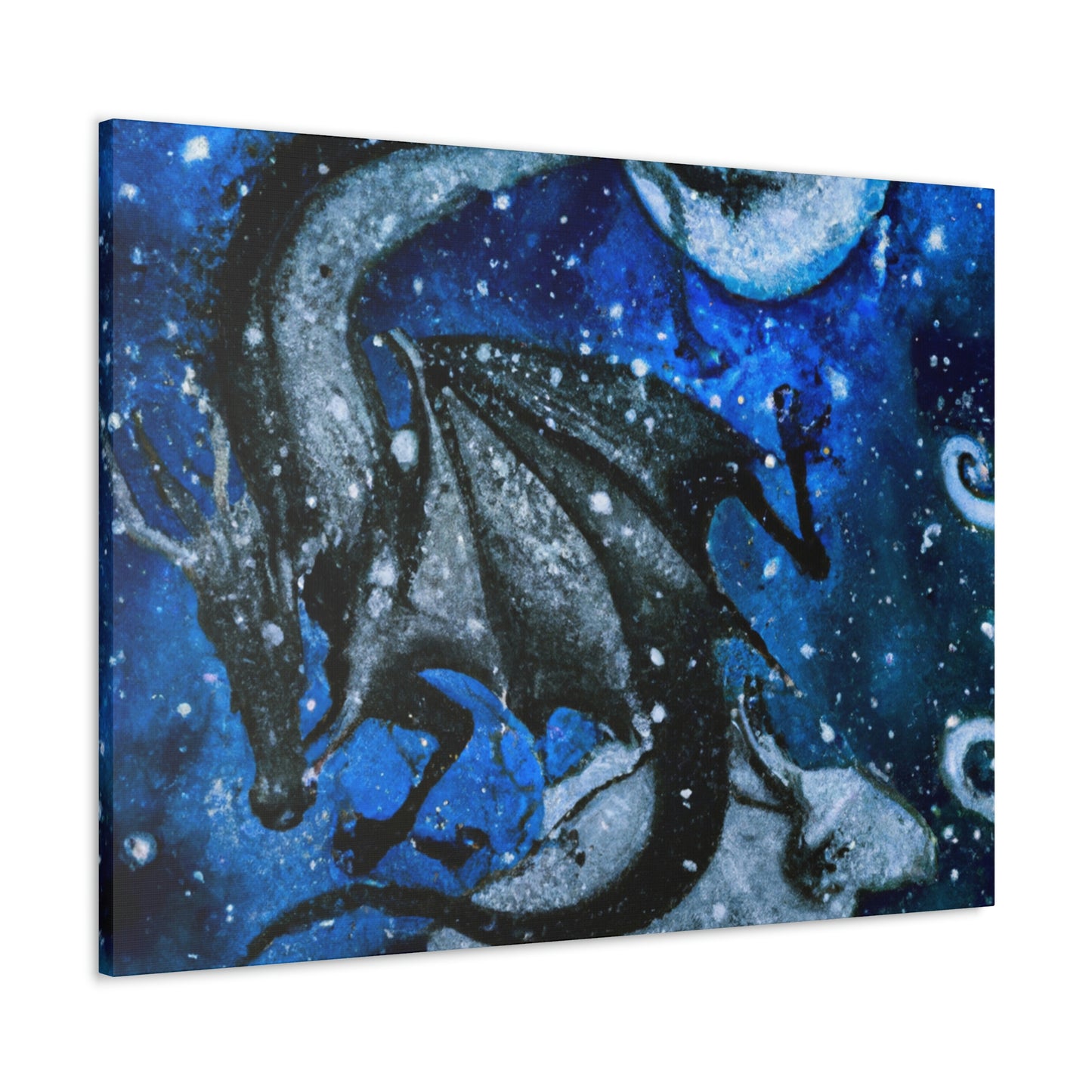 "Frosted Moonlight Dragon" - The Alien Canva