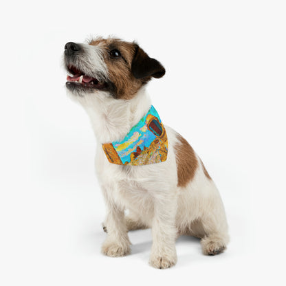 "Lost Among the Ruins" - The Alien Pet Bandana Collar