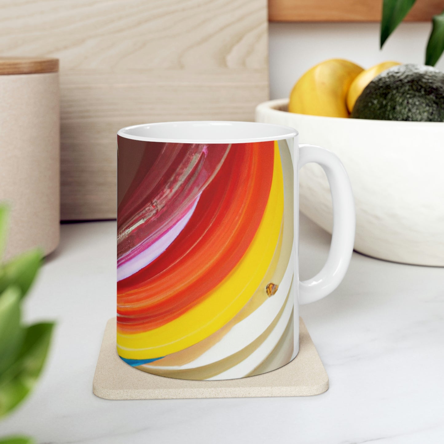 "Autumn Splendor Plates" - The Alien Ceramic Mug 11 oz