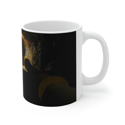 The Mysterious Subterranean Realm - The Alien Ceramic Mug 11 oz