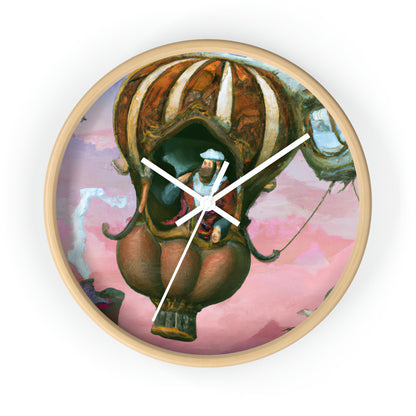 The Wizarding Winds of the Hot Air Balloon - The Alien Wall Clock