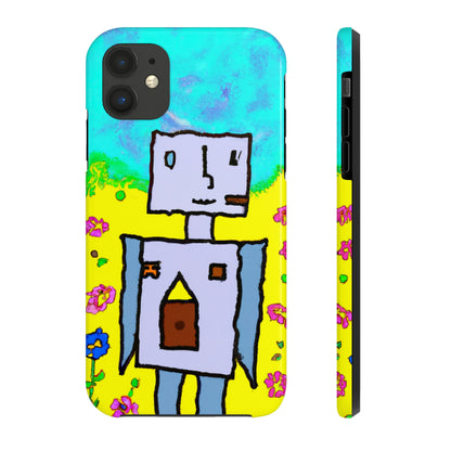 "Ein kleines Wunder in einem Blumenmeer" - Die Alien Tough Phone Cases