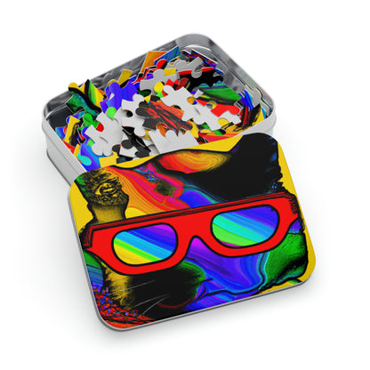 "Cool Cat in Sunglasses" - The Alien Jigsaw Puzzle