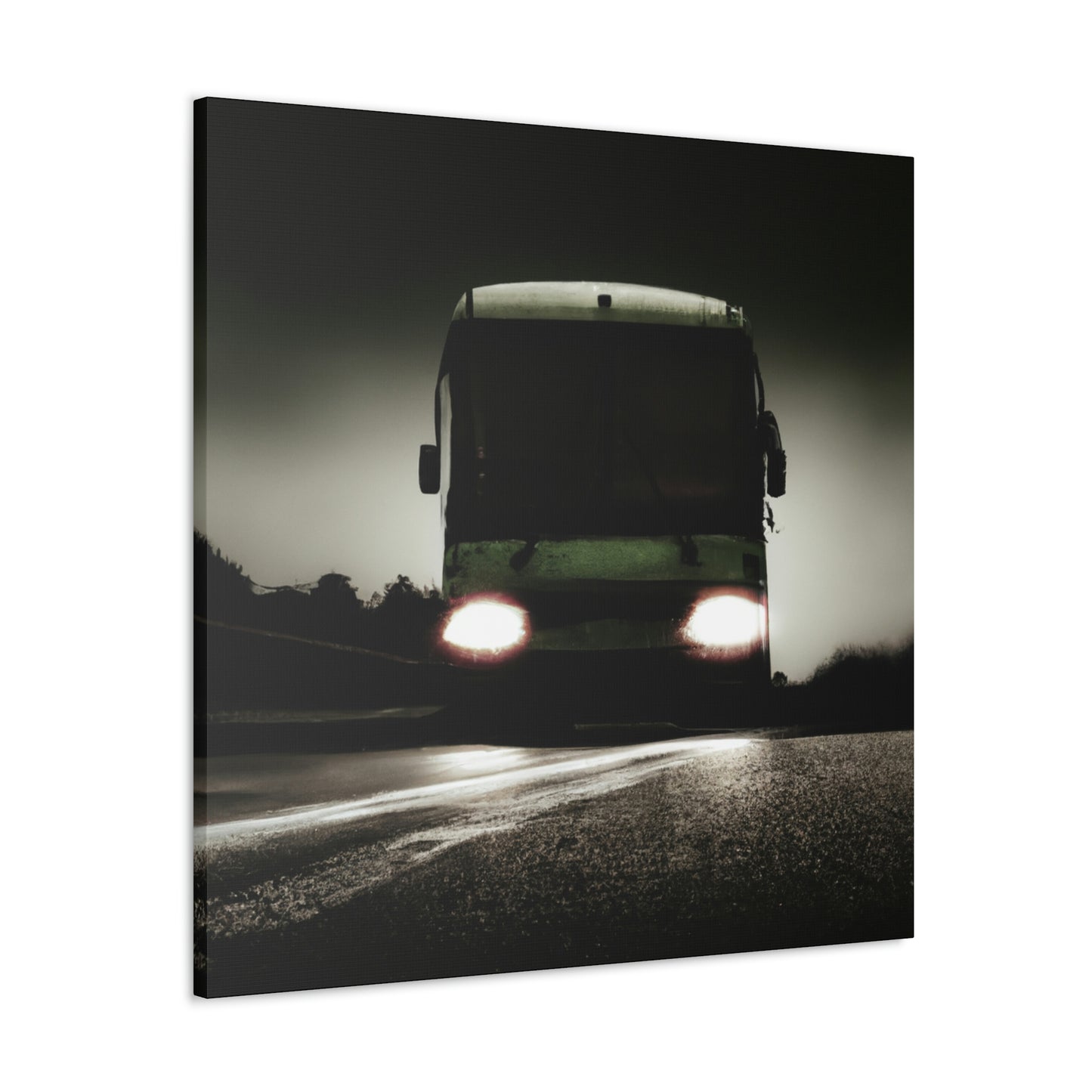 "Spuk um Mitternacht im Bus" - The Alien Canva