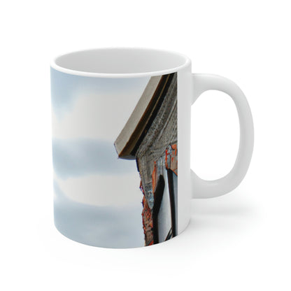 The Clocktower's Shadow - The Alien Ceramic Mug 11 oz