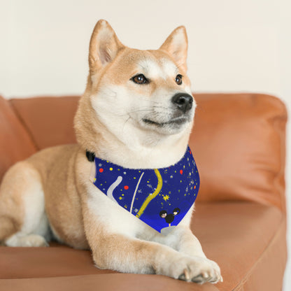 "A Spark of Solitude" - The Alien Pet Bandana Collar