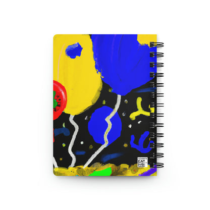 "A Starry Night Rainbow" - The Alien Cuaderno encuadernado en espiral