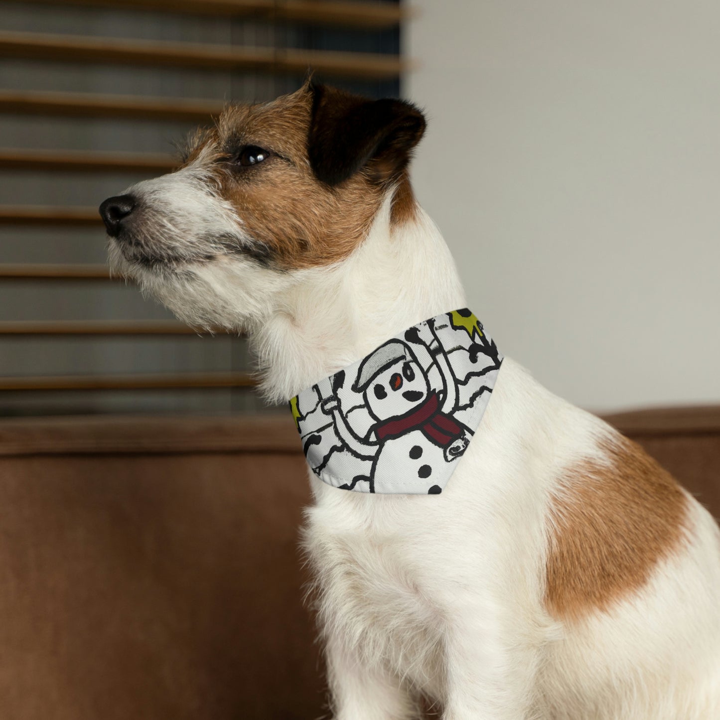 "Un oasis de escarcha y sol" - The Alien Pet Bandana Collar