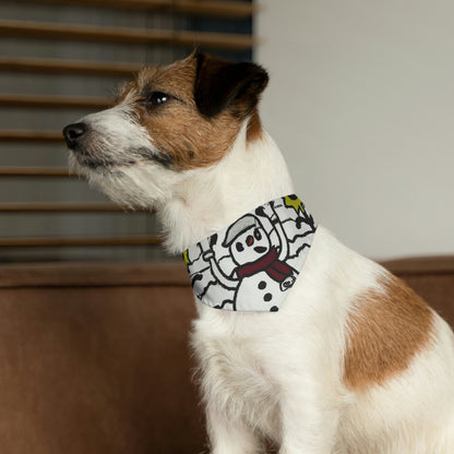 "Eine Oase aus Frost und Sonne" - Das Alien Pet Bandana Halsband