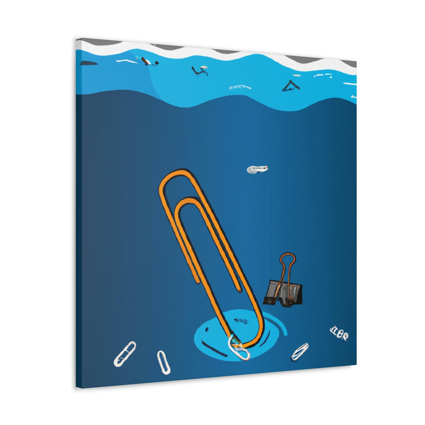 "A Paperclip Against the Tide: Escaping a Sinking Submarine" - The Alien Canva