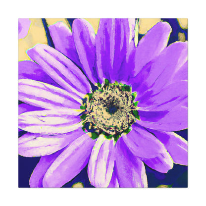 Purple Petals Popping: Create an Eye-Catching Daisy-Rose Fusion - The Alien Canva