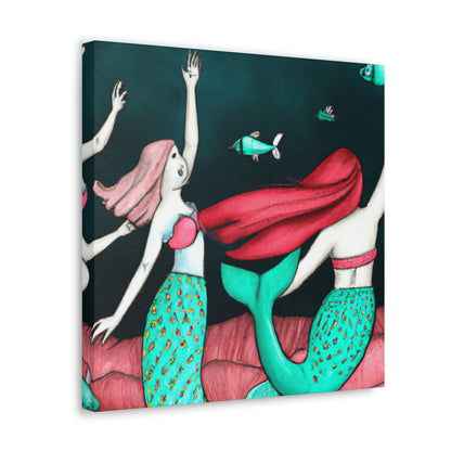 "Mermaids at Sea: The Battle to Preserve Their Home." - The Alien Canva