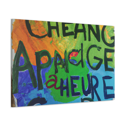 "Embracing Change: A Creative Expression" - Canvas