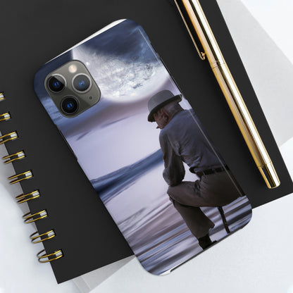 Moonlight Reflections on a Quiet Lake – Die Alien Tough Phone Cases