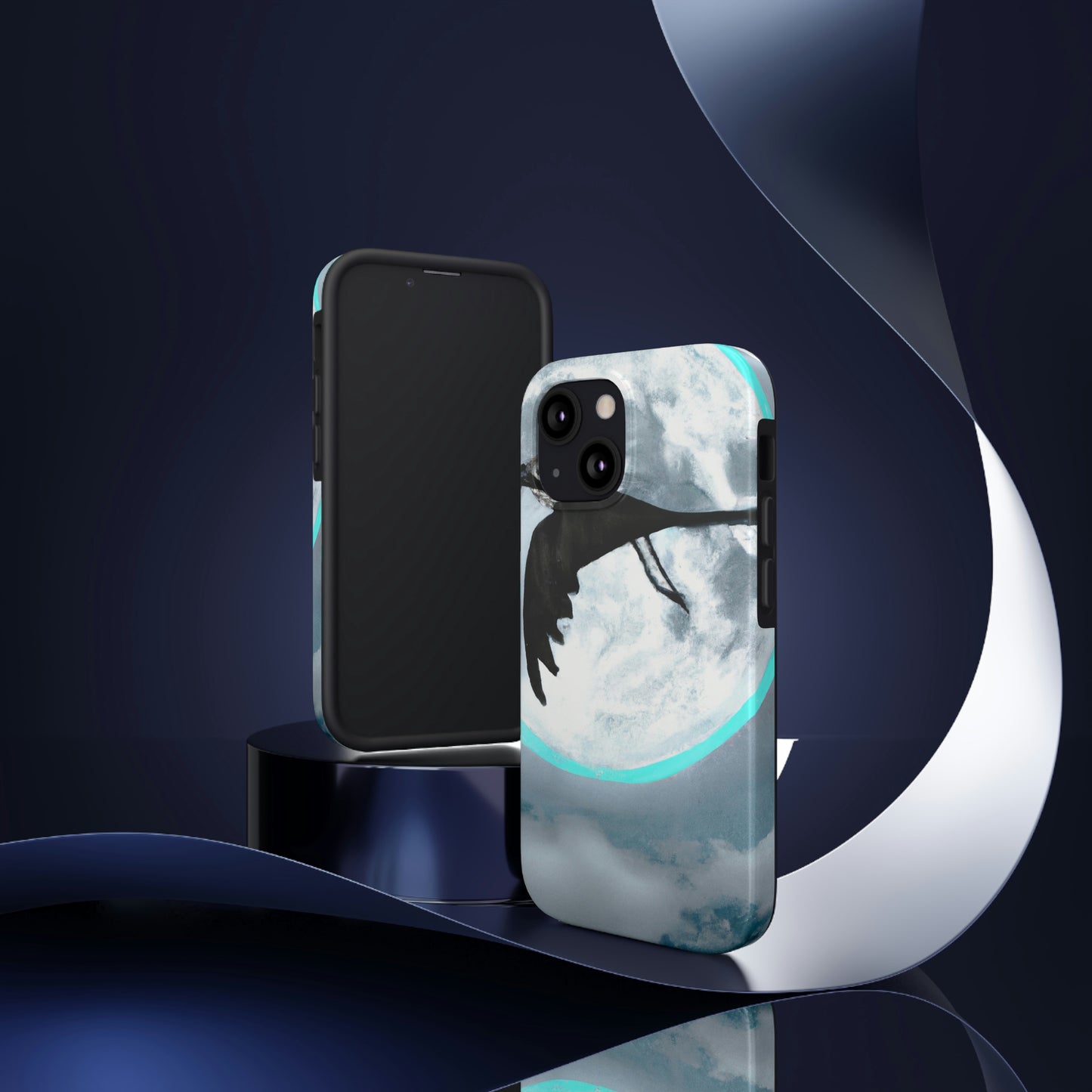 "Lunar Plunge" - Die Alien Tough Phone Cases