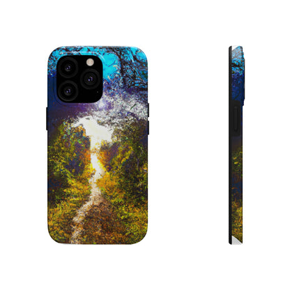 "A Beam of Light on a Forgotten Path" - The Alien Tough Phone Cases