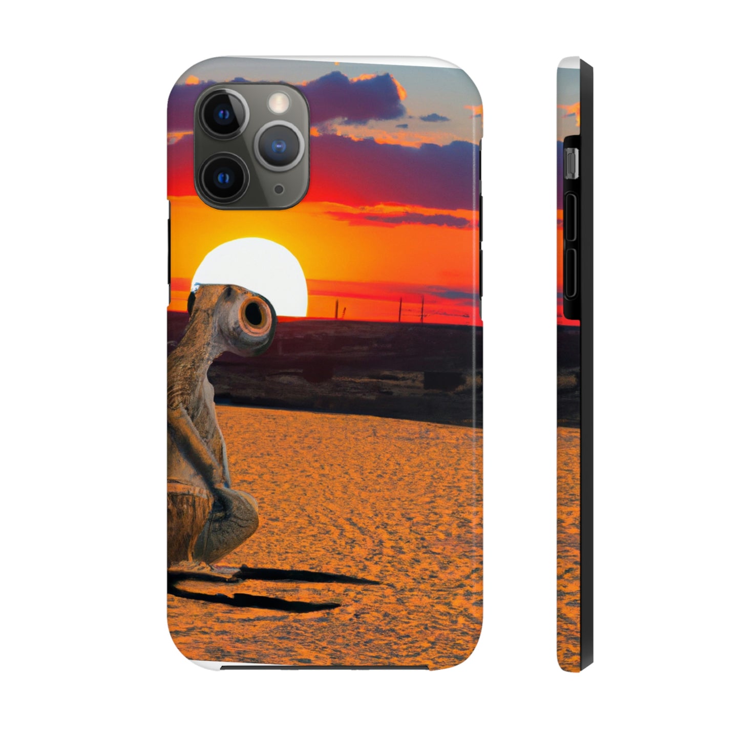 "Farewell to the Horizon" - Die Alien Tough Phone Cases