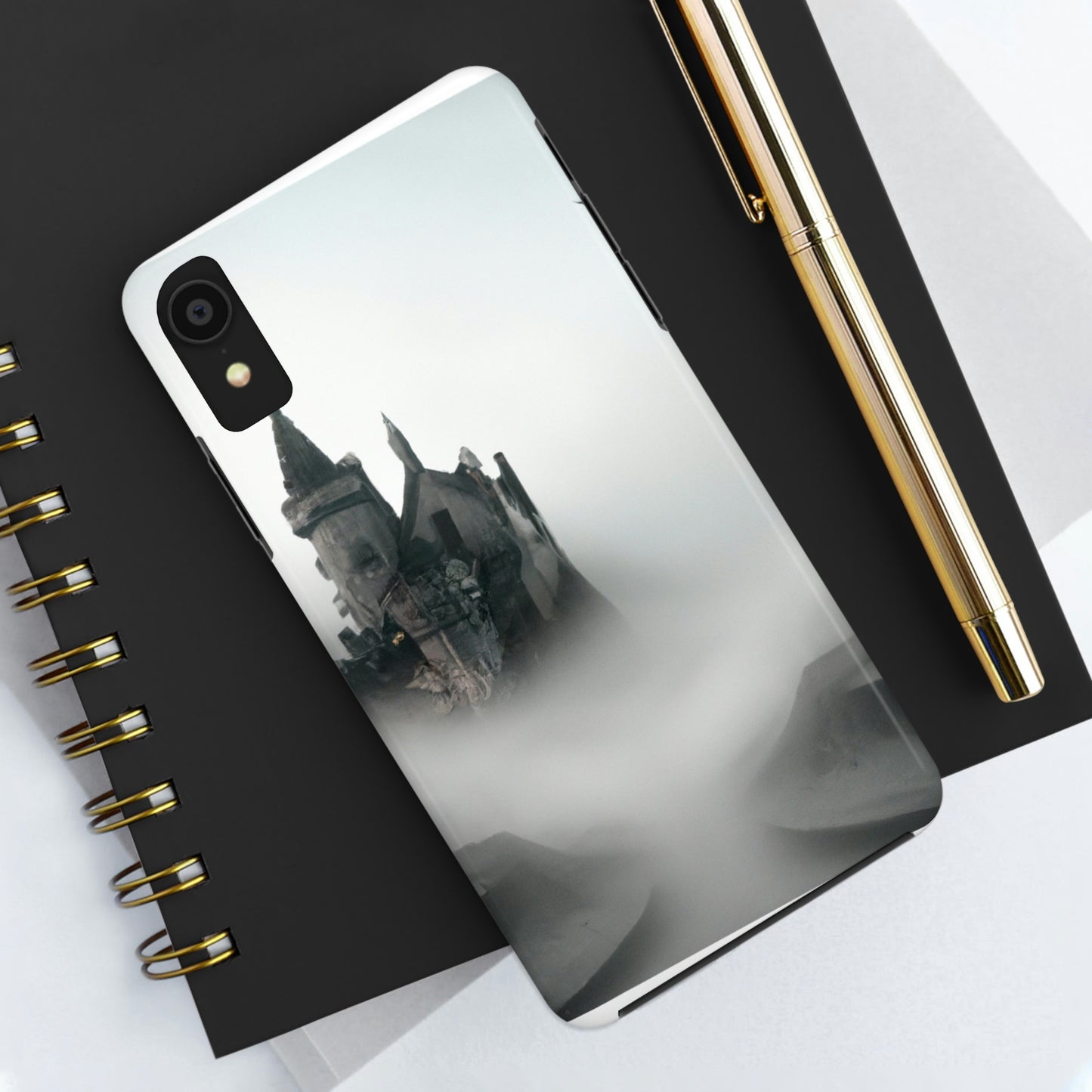 "Ghostly Citadel of the Mist" - The Alien Tough Phone Cases