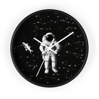 "A Celestial Sea Dance" - The Alien Wall Clock