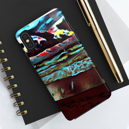 "Dusk at Sea: A Tempestuous Gathering" - The Alien Tough Phone Cases