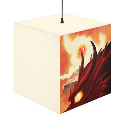 Die Crimson Scourge of the Kingdom – Die Alien Light Cube Lampe