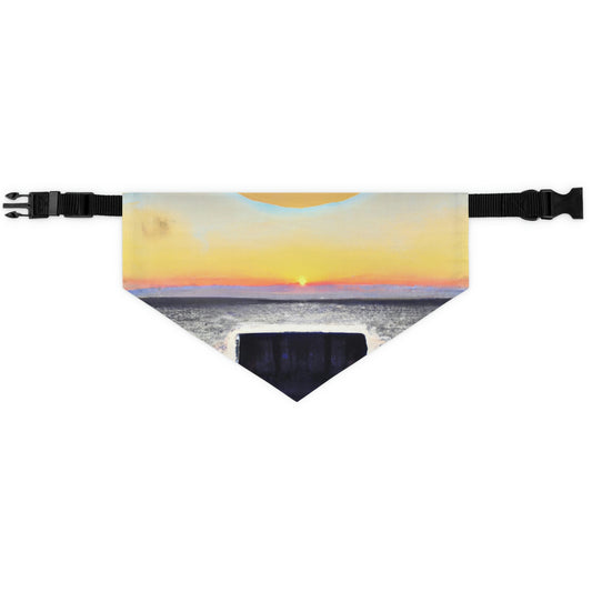 "Forlorn Horizon" - The Alien Pet Bandana Collar