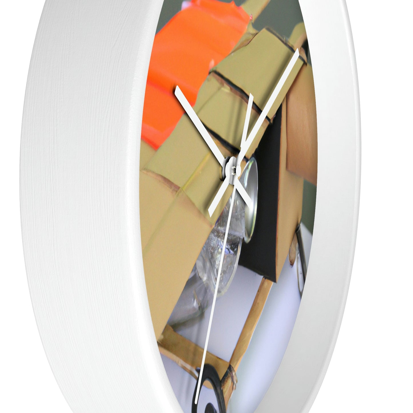 "Building a Better Flyer: Crafting a Recycled Flying Machine" - The Alien Wall Clock