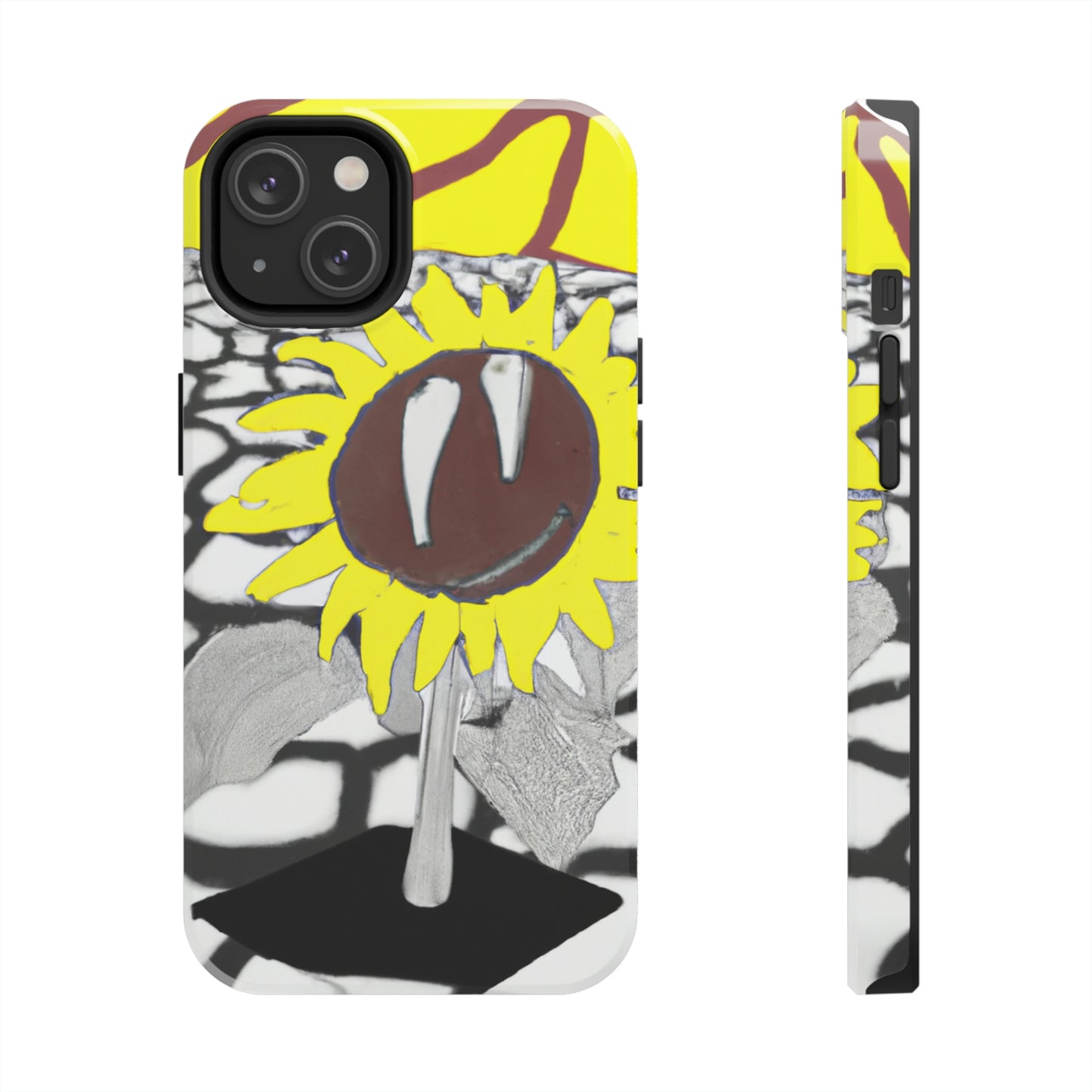 "A Sunflower Withering on a Parched Field" - The Alien Tough Phone Cases