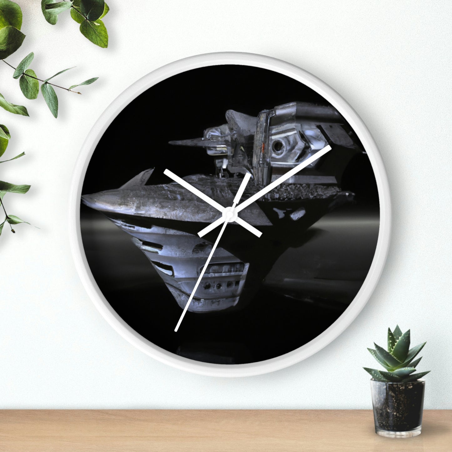 "Perdido en lo desconocido" - El reloj de pared alienígena