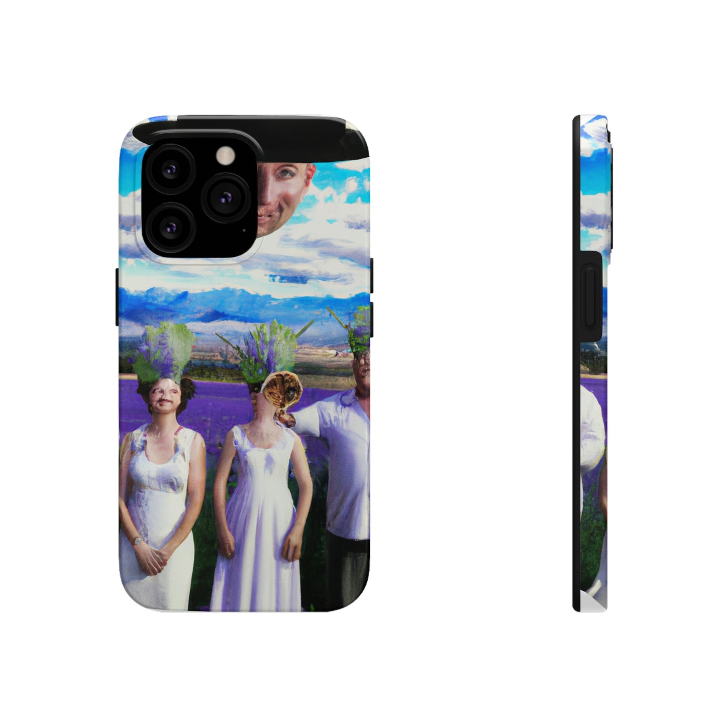 "Lavender Family Reunion: A Blooming Celebration" - The Alien Tough Phone Cases