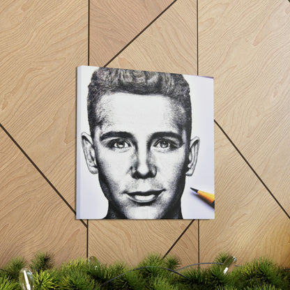 "Playing with Monochrome: Create a Celebrity Portrait with Pens" - The Alien Canva