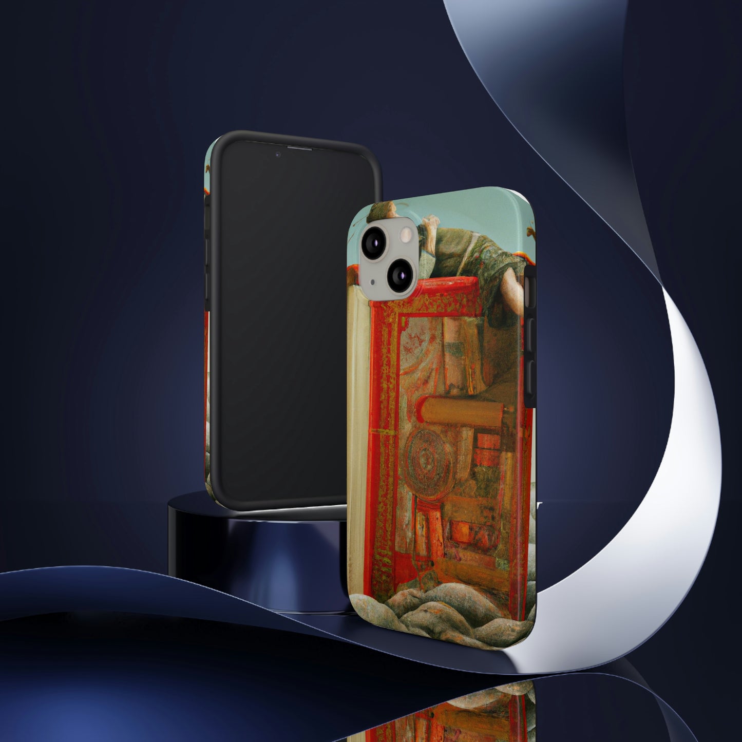 "Cradled by Knowledge" - The Alien Tough Phone Cases