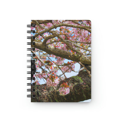 "A Blossoming Reflection" - The Alien Spiral Bound Journal