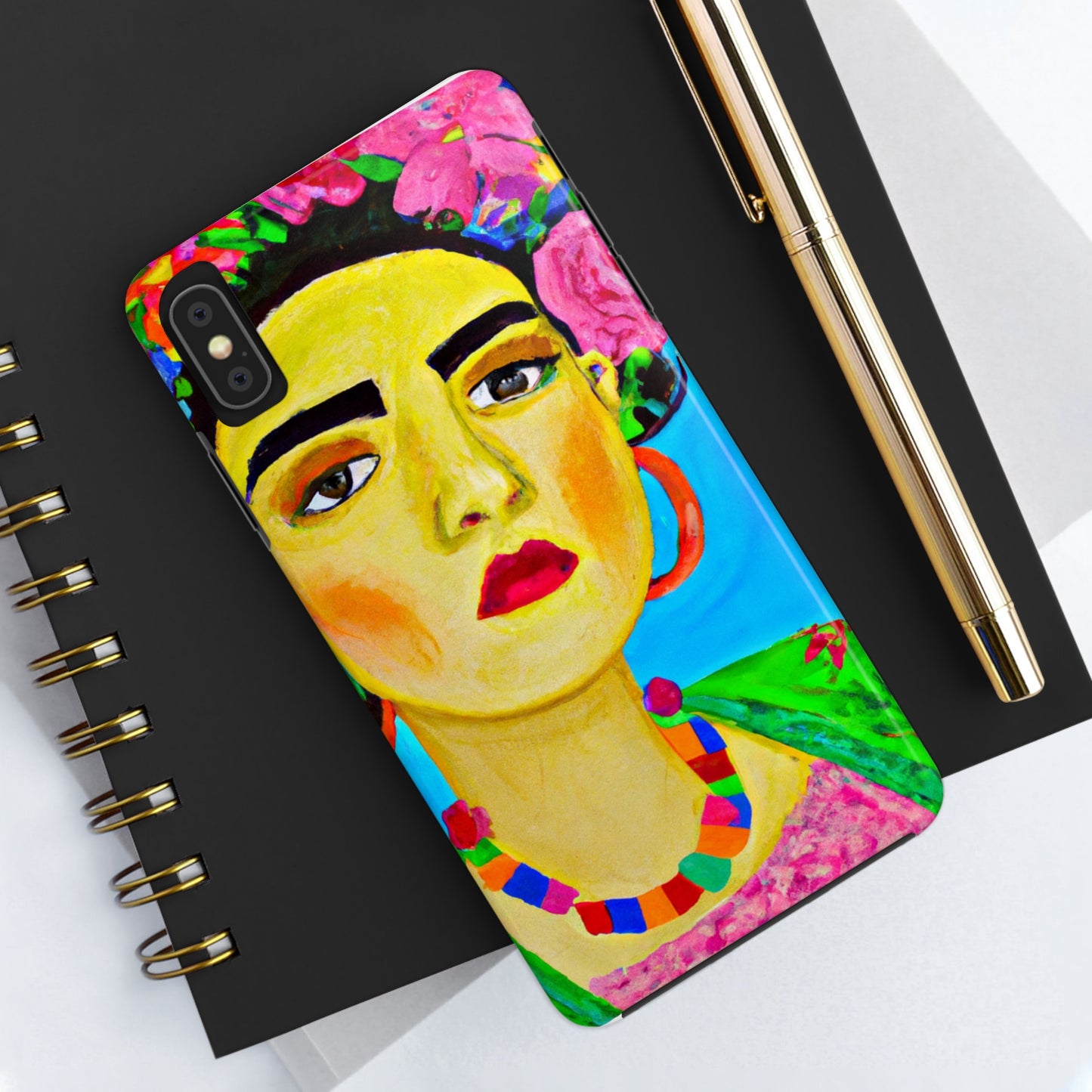 "Fierce and Free: Un tributo a las mujeres mexicanas inspirado en Frida Kahlo" - The Alien Tough Phone Cases