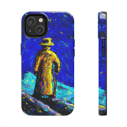 "Lone Mage on the Frozen Summit" - The Alien Tough Phone Cases