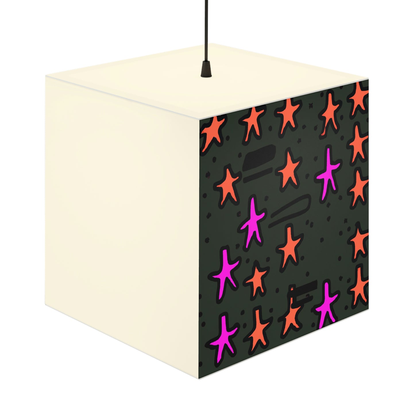 „Abandoned in the Glittering Night Sky“ – Die Alien Light Cube Lampe