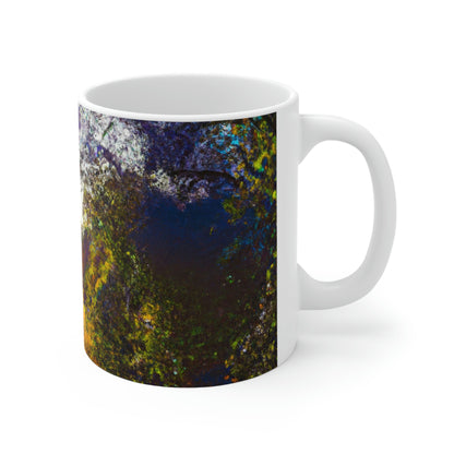 "A Beam of Light on a Forgotten Path" - The Alien Ceramic Mug 11 oz