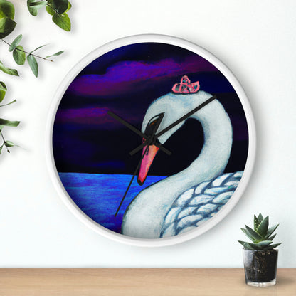 "A Swan's Lament: The Widowed Heavens" - The Alien Wall Clock