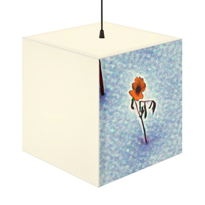 "Eine Blume, die sich weigert zu zittern" - Die Alien Light Cube Lampe