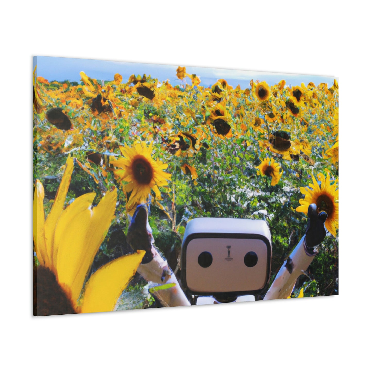 "Robot's Sunshine Joy" - The Alien Canva