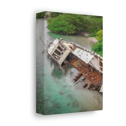 "Shipwrecked: A Mysterious Island" - The Alien Canva