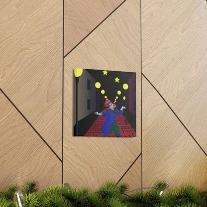 "Alley Star Juggler" - The Alien Canva