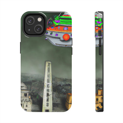 "Rätsel in den Ruinen" - Die Alien Tough Phone Cases