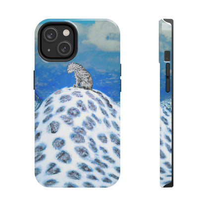 "Perca solitaria del leopardo de las nieves" - Las fundas para teléfonos Alien Tough