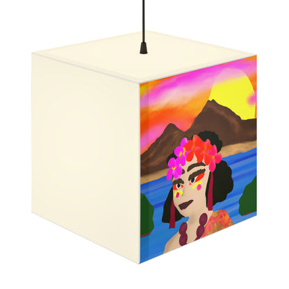 "Enchantment at Dusk" - Die Alien Light Cube Lampe