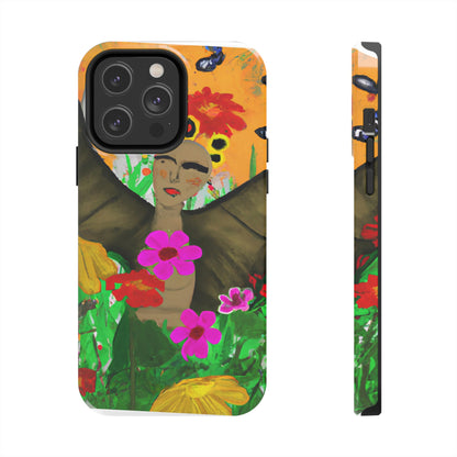 "Schmetterlingsballett auf der Wildblumenwiese" - Die Alien Tough Phone Cases