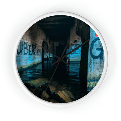 "Buceando las ruinas de la ciudad submarina perdida" - El reloj de pared alienígena