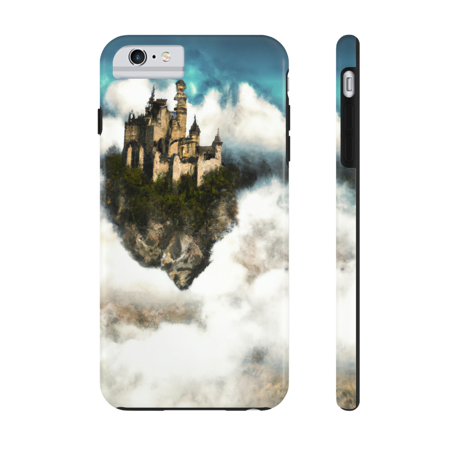 Mystic Castle in the Sky - Die Alien Tough Phone Cases