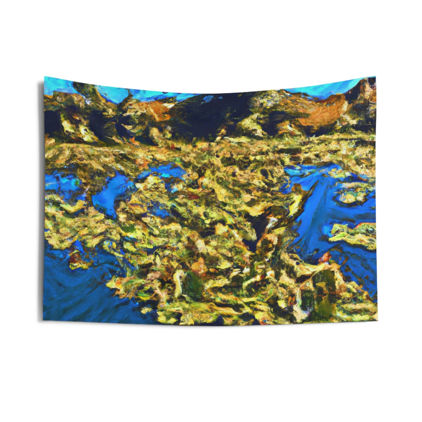 "Invasion of the Pond Monsters" - The Alien Wall Tapestries