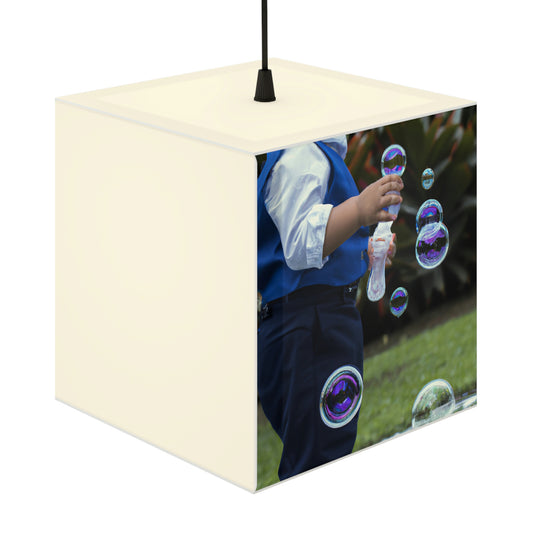 "Gathering Spirits in the Meadow" - The Alien Light Cube Lamp